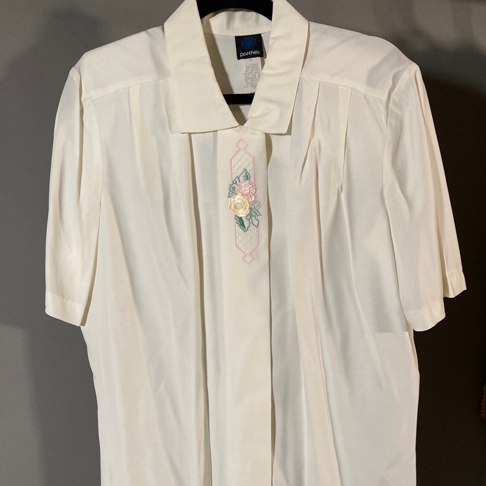 Vintage Panther Brand Blouse (L)